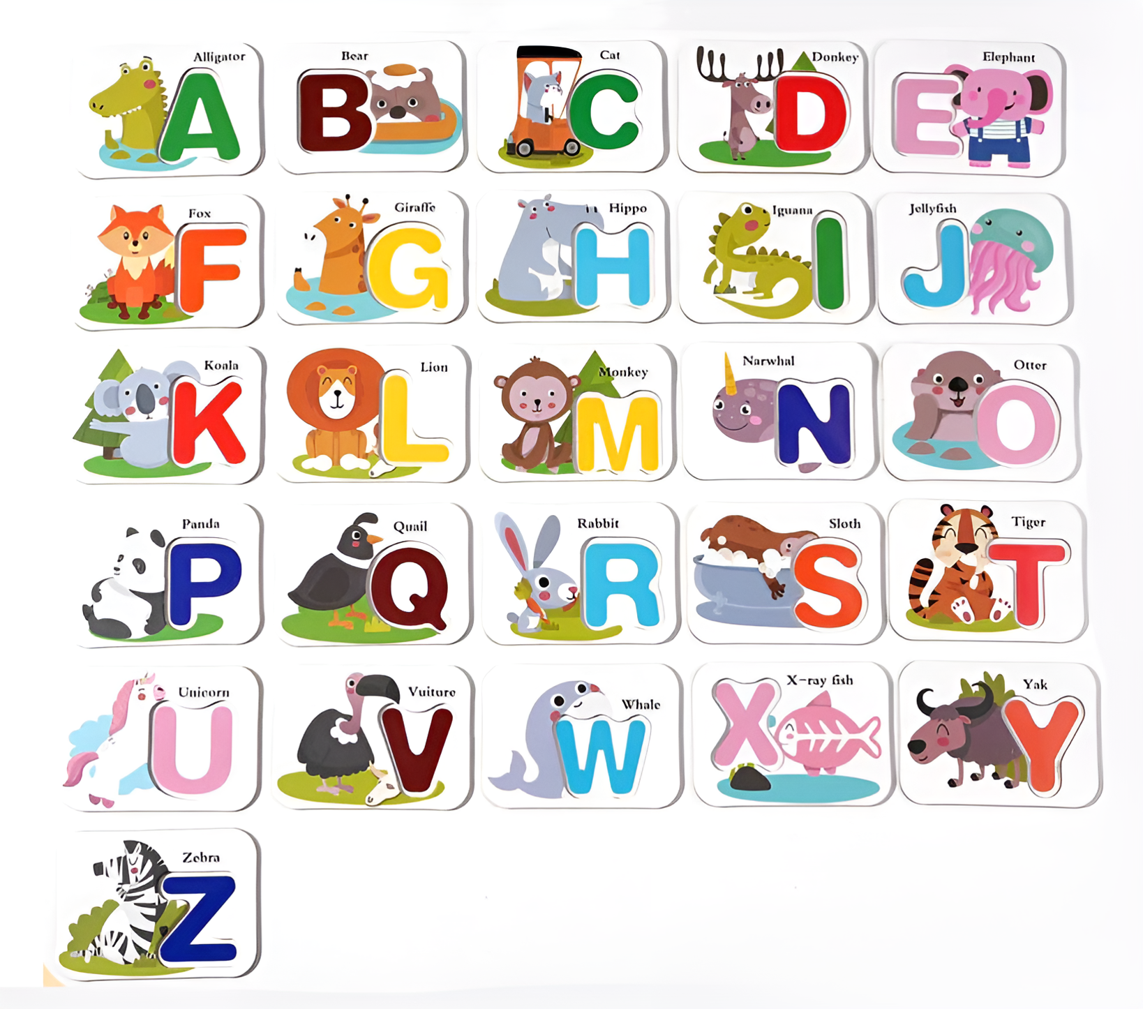 Montessori Educational Alphabet Letter Game