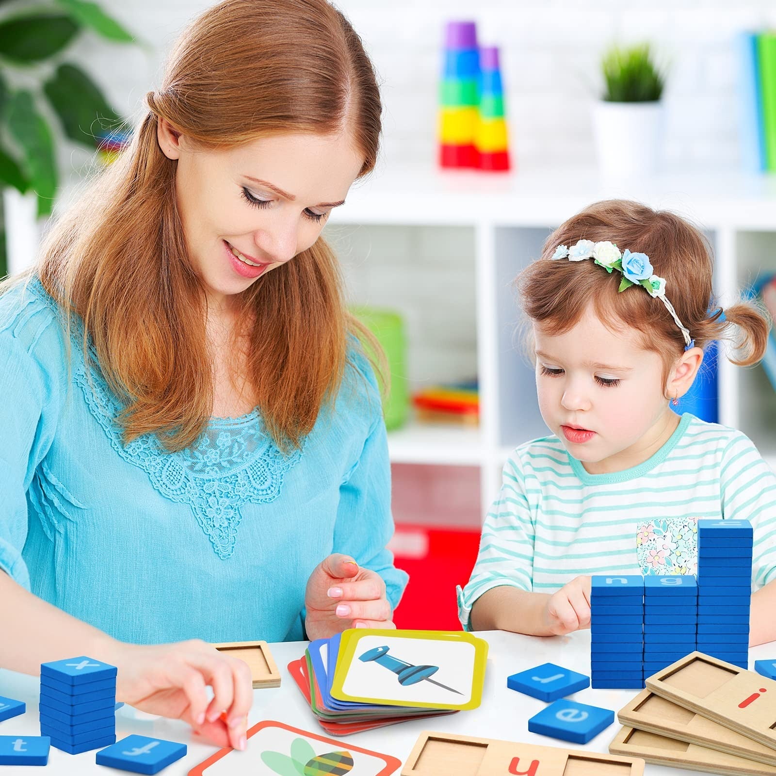 Montessori Spelling Flashcards Kit