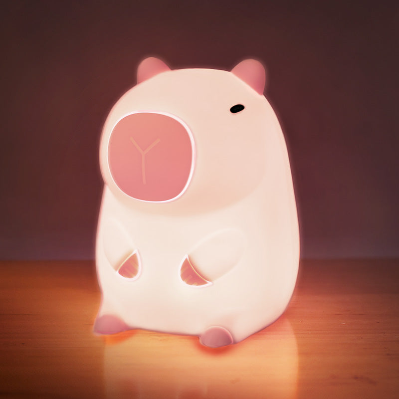 MiniaCraft® Capybara Squishy Night Light - Perfect Gift 🎁