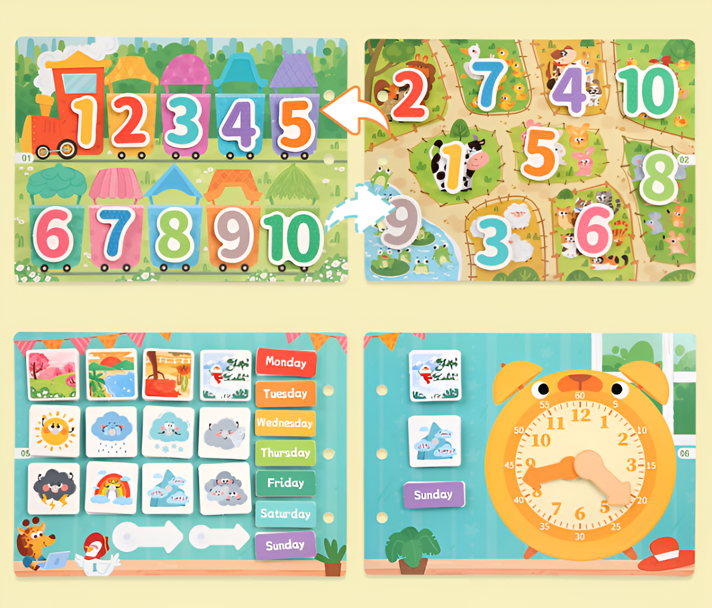 Montessori Busy Sticker Book