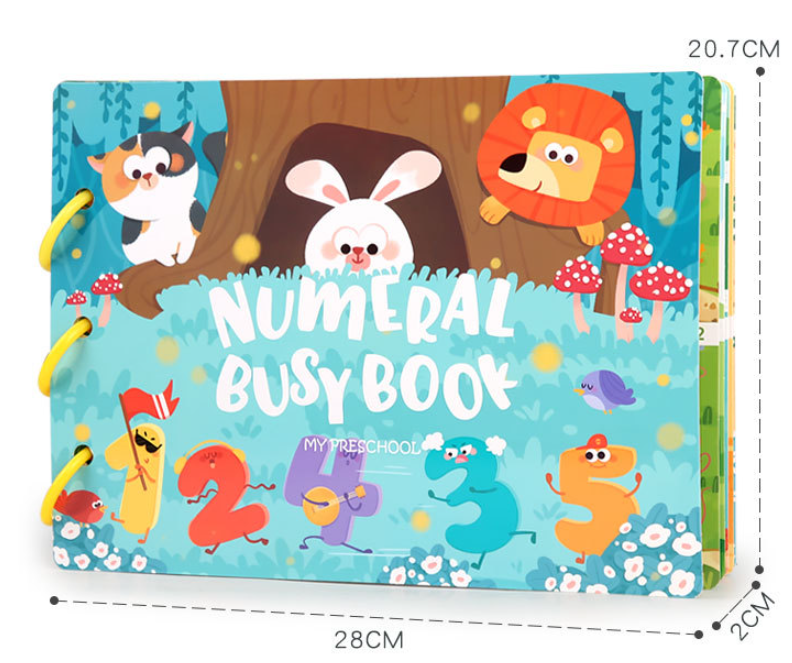 Montessori Busy Sticker Book