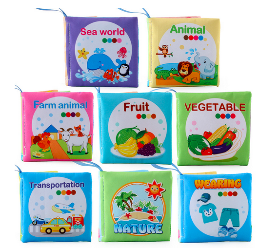 Best Seller: Baby Soft Books 8 PACK