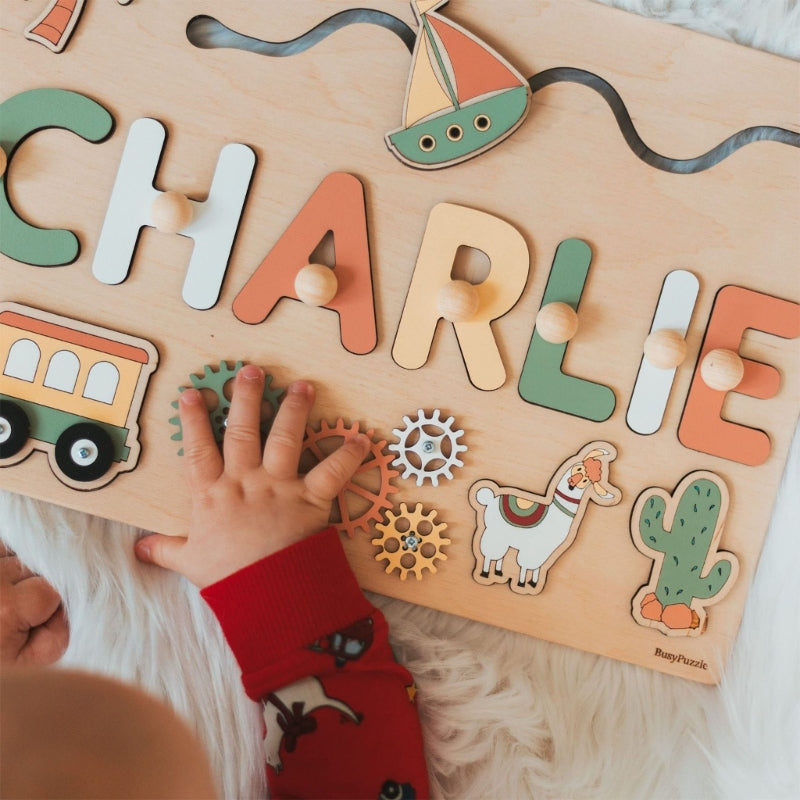 Personalised Wooden Name Puzzle