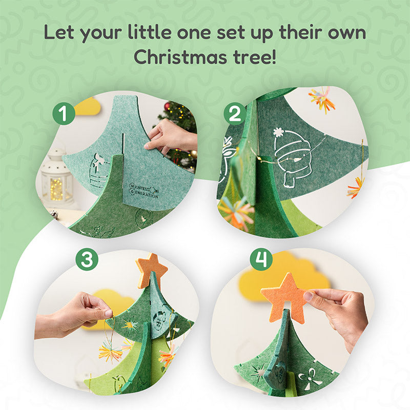 Montessori DIY Christmas Tree