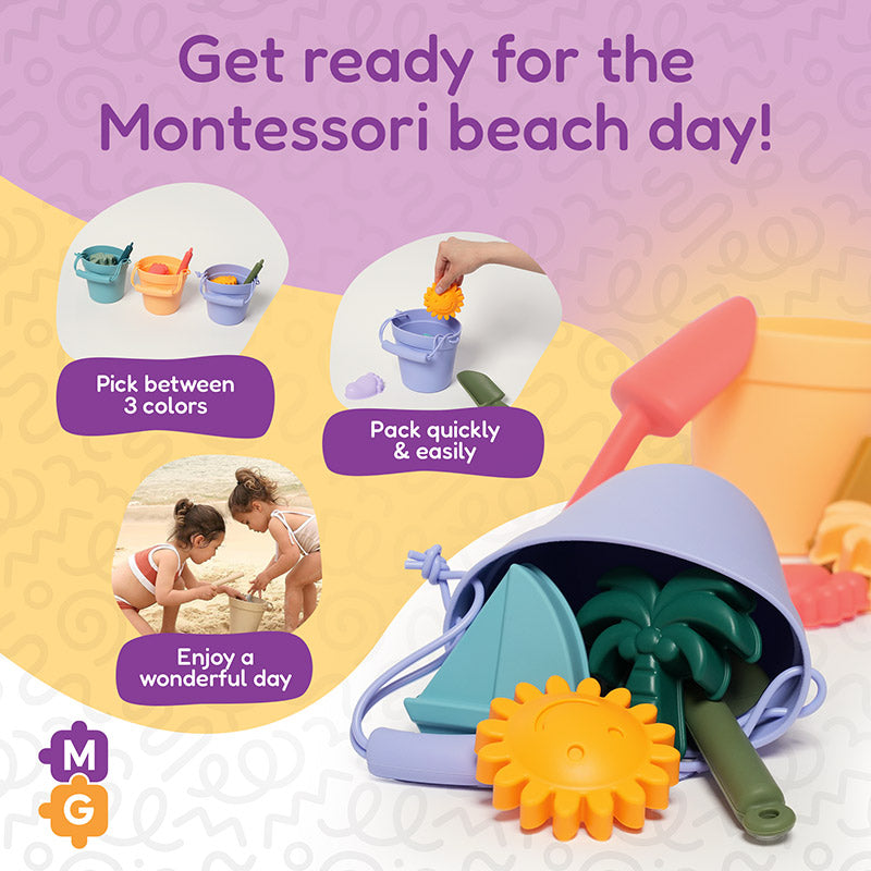 Montessori Silicone Beach Set