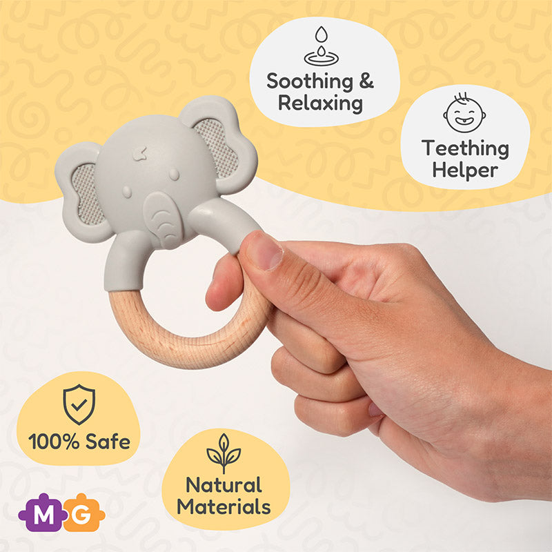 Montessori Elephant Teether