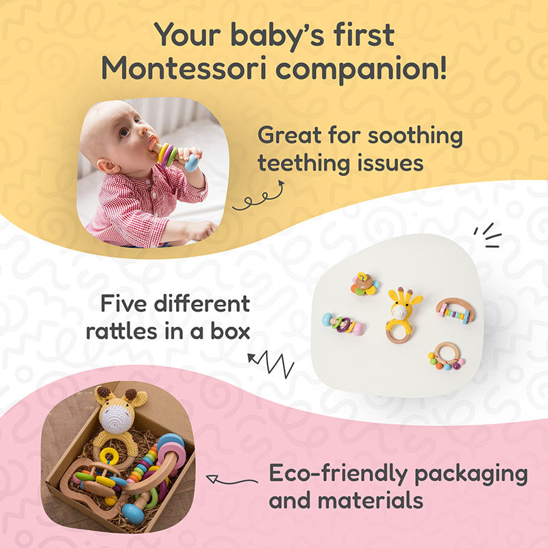 Montessori Rattle Kit