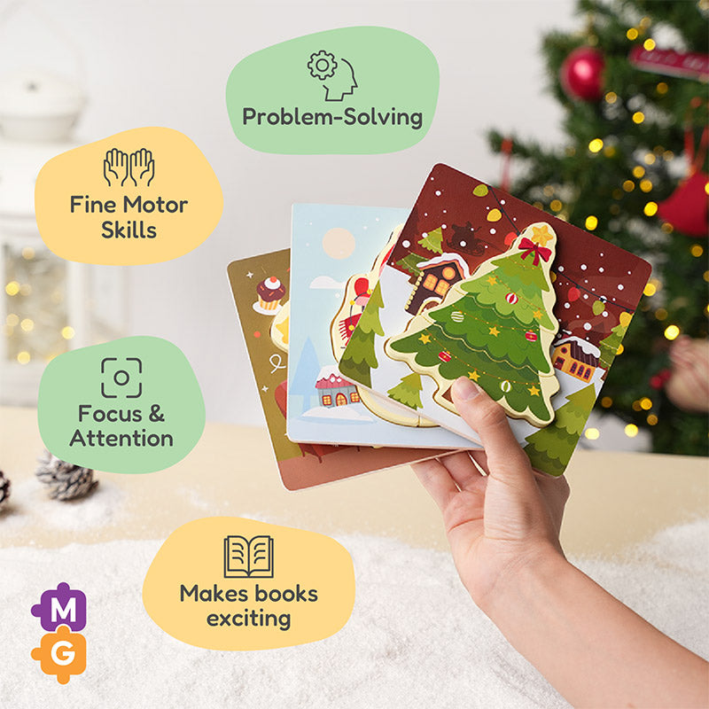 Montessori Toddler Xmas Puzzles