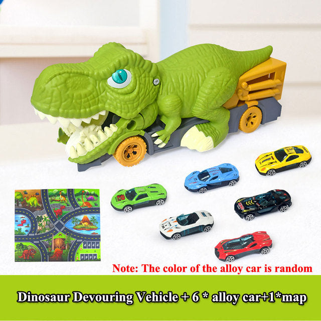 Dinosaur Devouring Truck