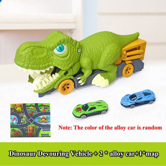 Dinosaur Devouring Truck