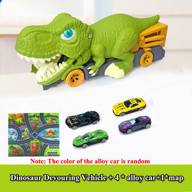 Dinosaur Devouring Truck