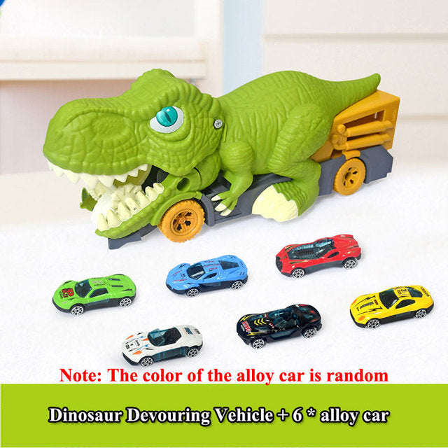 Dinosaur Devouring Truck