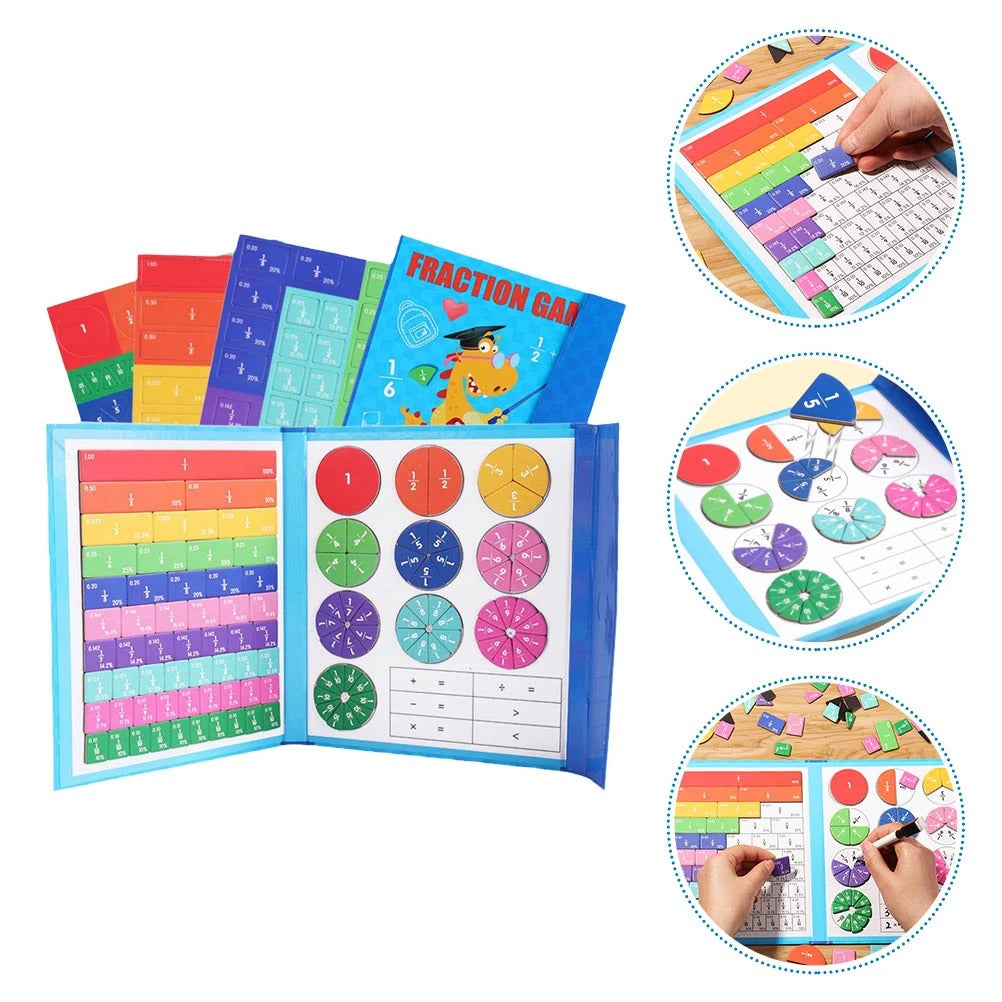 Montessori Kids Fraction Magnet Learning Toy