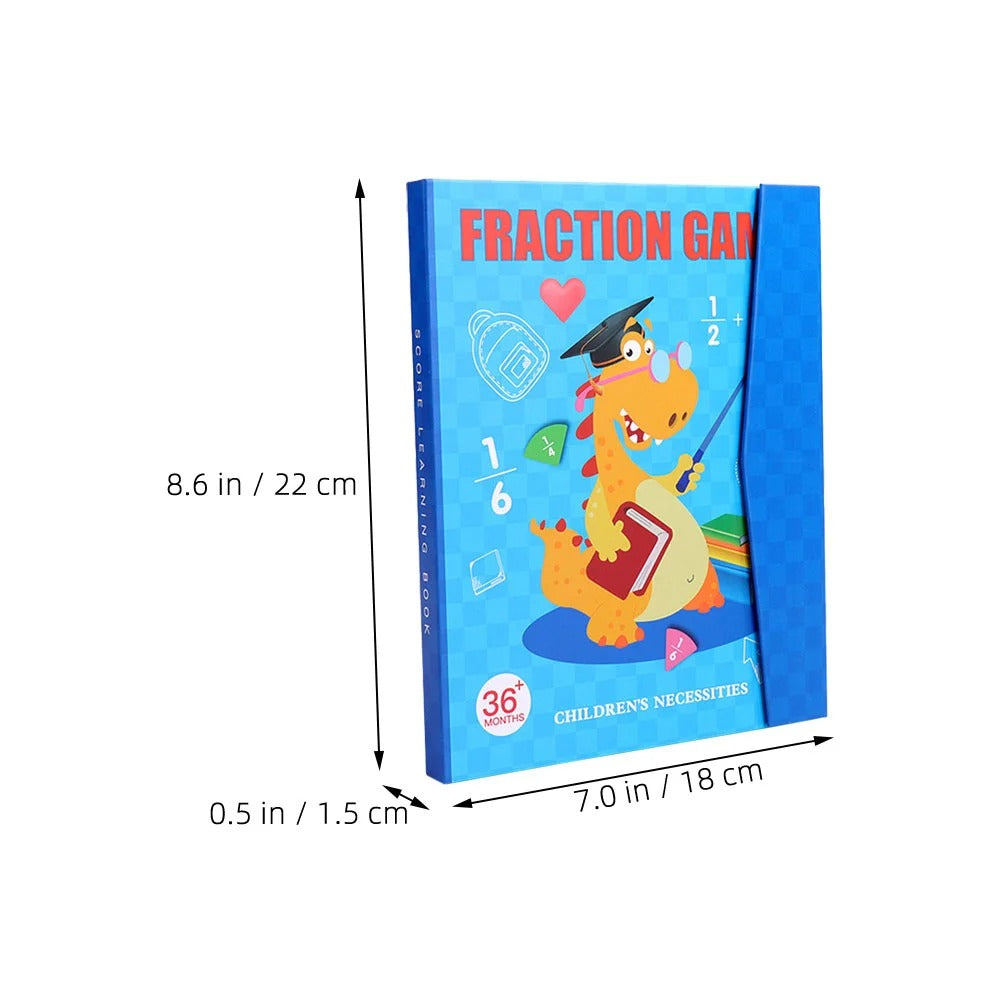 Montessori Kids Fraction Magnet Learning Toy