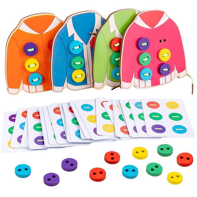 Montessori Buttons™- Educational Sewing