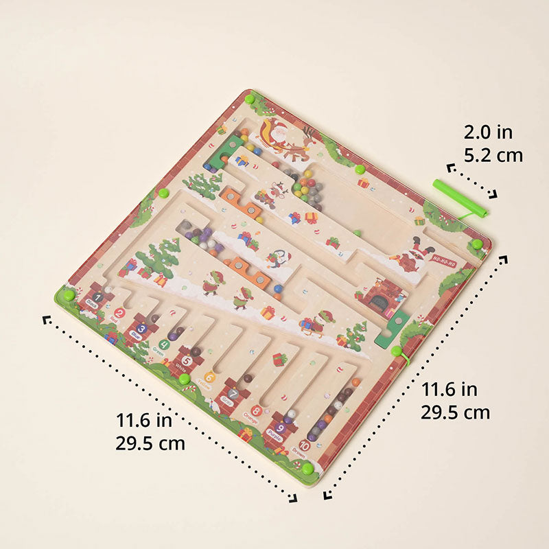 Montessori Christmas Maze