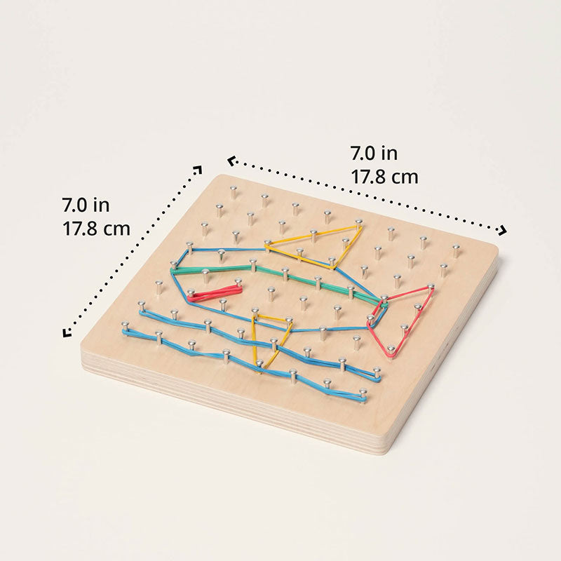 Montessori Wooden Geoboard