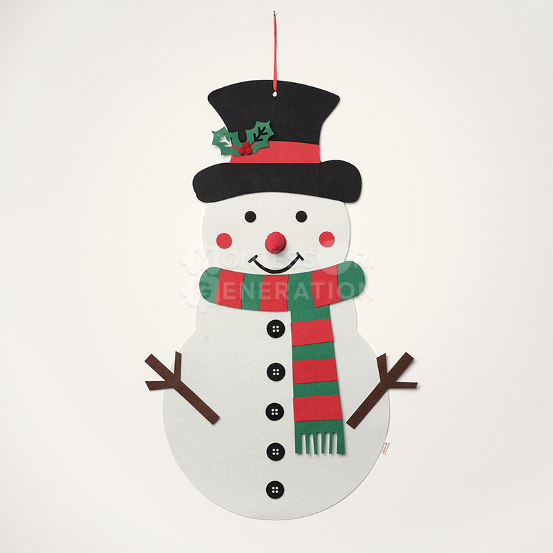 Montessori Snowman