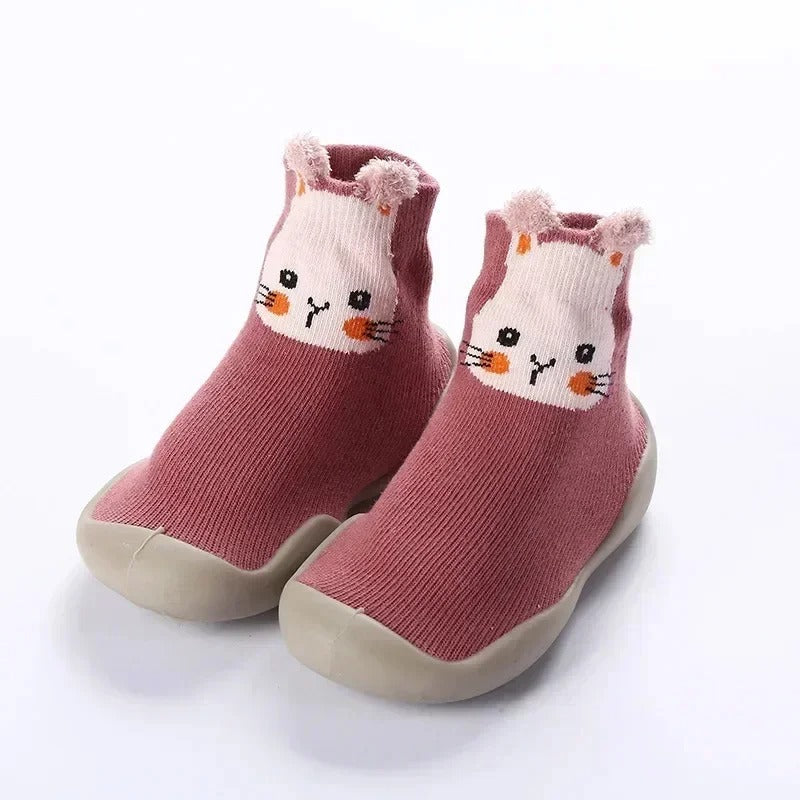 Anti-Slip Shoe Socks (Animal Design)