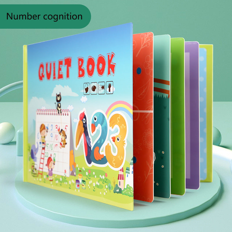 QuietBook - Montessori Durable Story Book