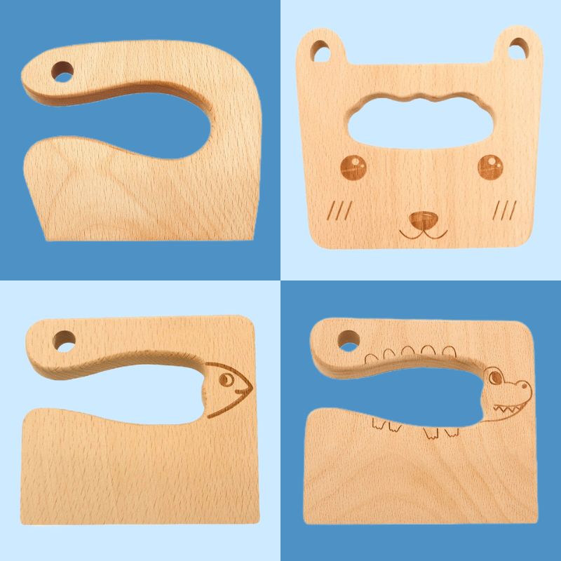 Montessori Knife™- Safe Wooden Knife