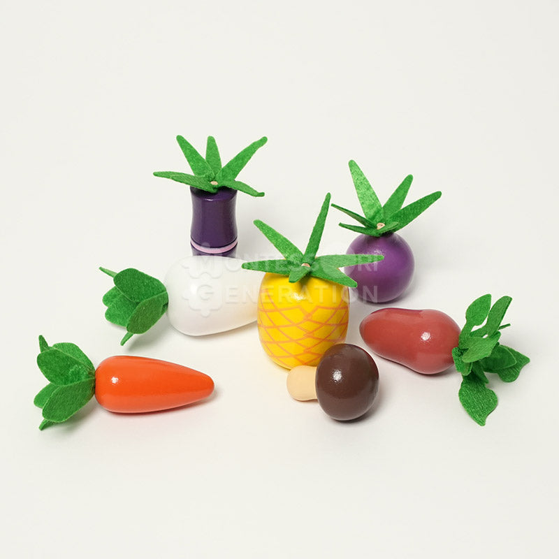 Montessori Vegetable Set