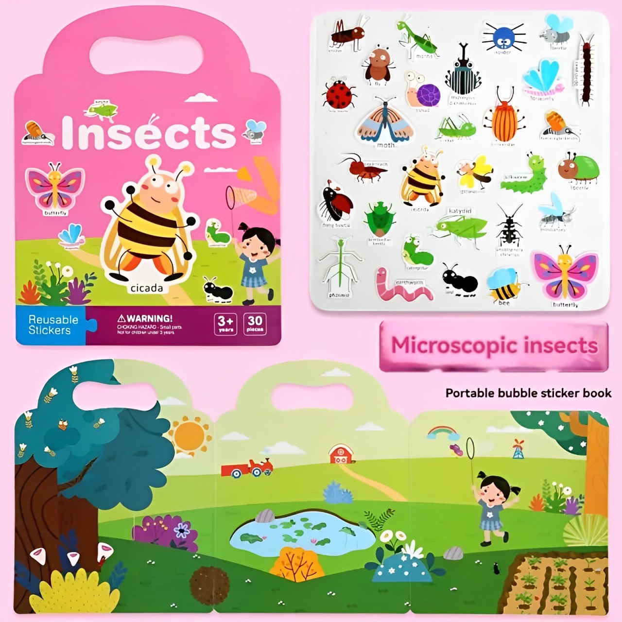 Montessori Sticker Book