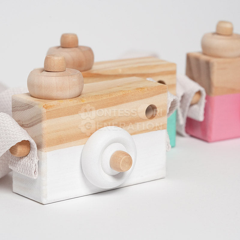 Montessori Wooden Camera