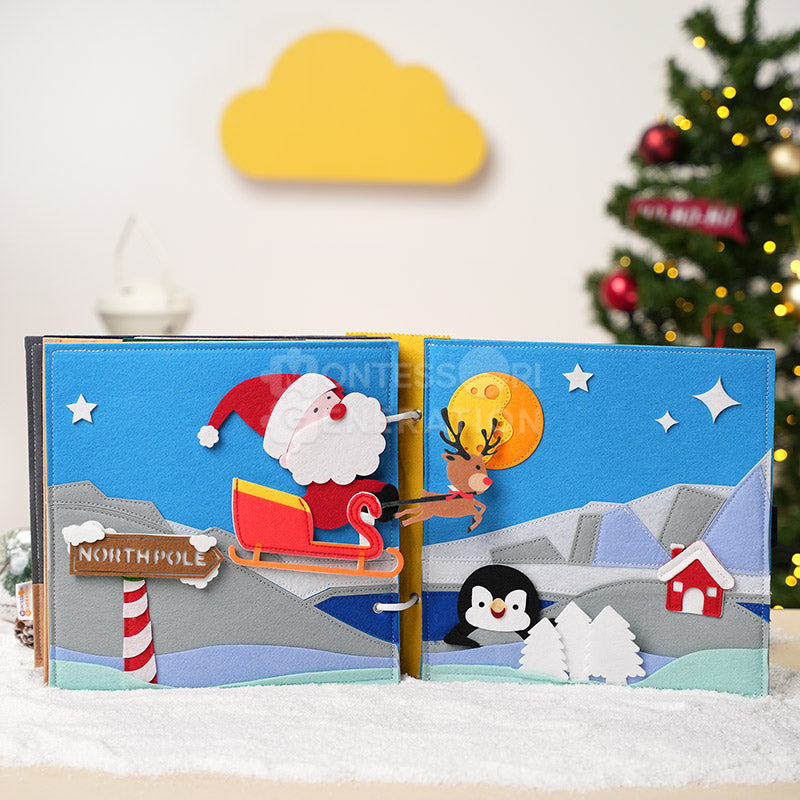 Montessori Xmas Journey Book