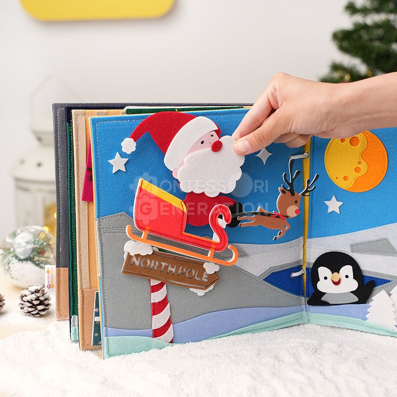 Montessori Xmas Journey Book